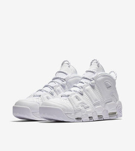 Nike Air More Uptempo "White on White