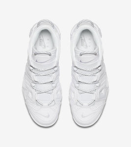 Nike Air More Uptempo "White on White
